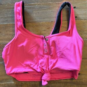 Bombshell Ribbed Sports Bra